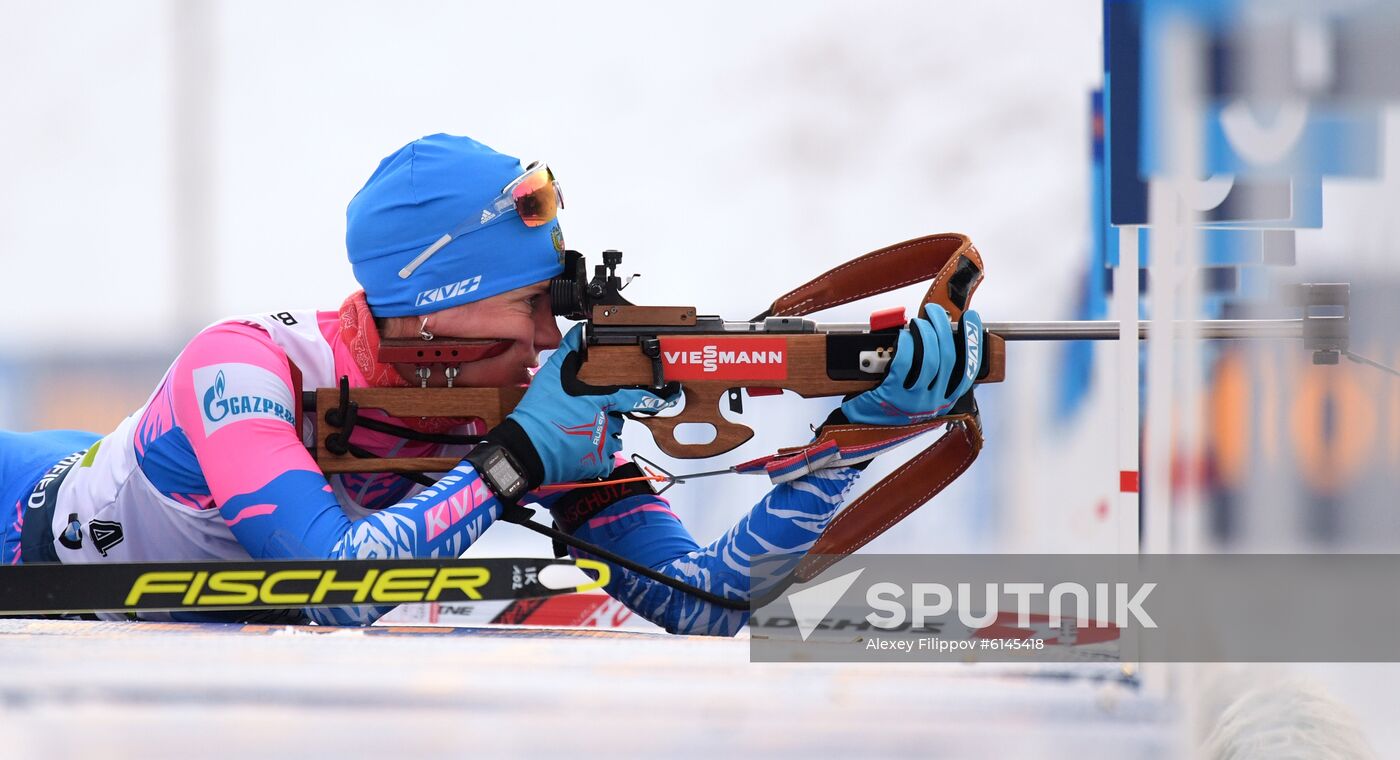 Slovenia Biathlon World Cup Mixed Relay