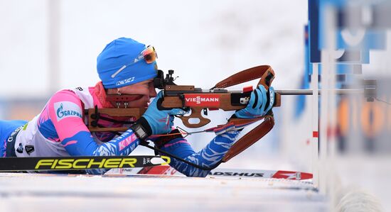 Slovenia Biathlon World Cup Mixed Relay