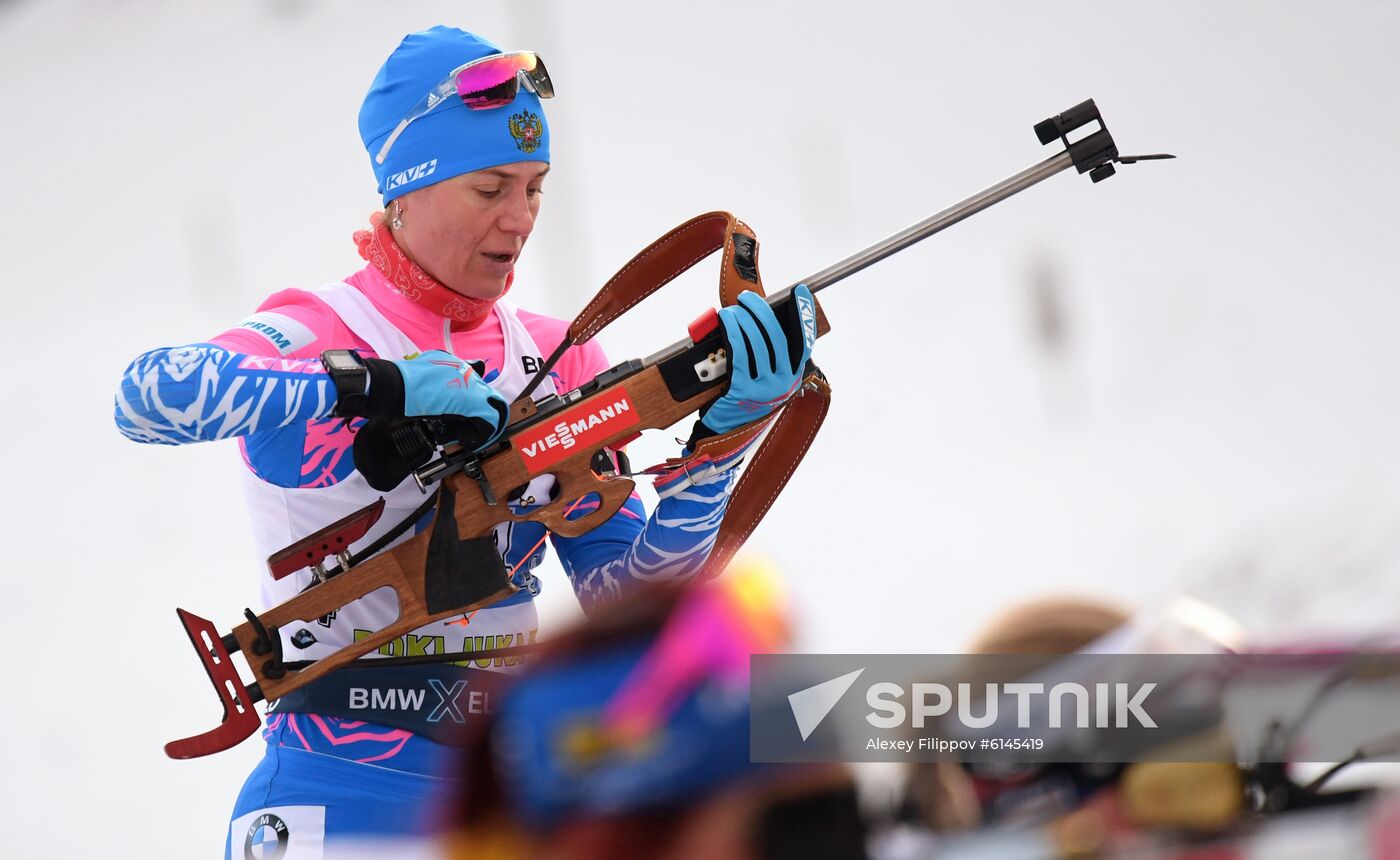 Slovenia Biathlon World Cup Mixed Relay