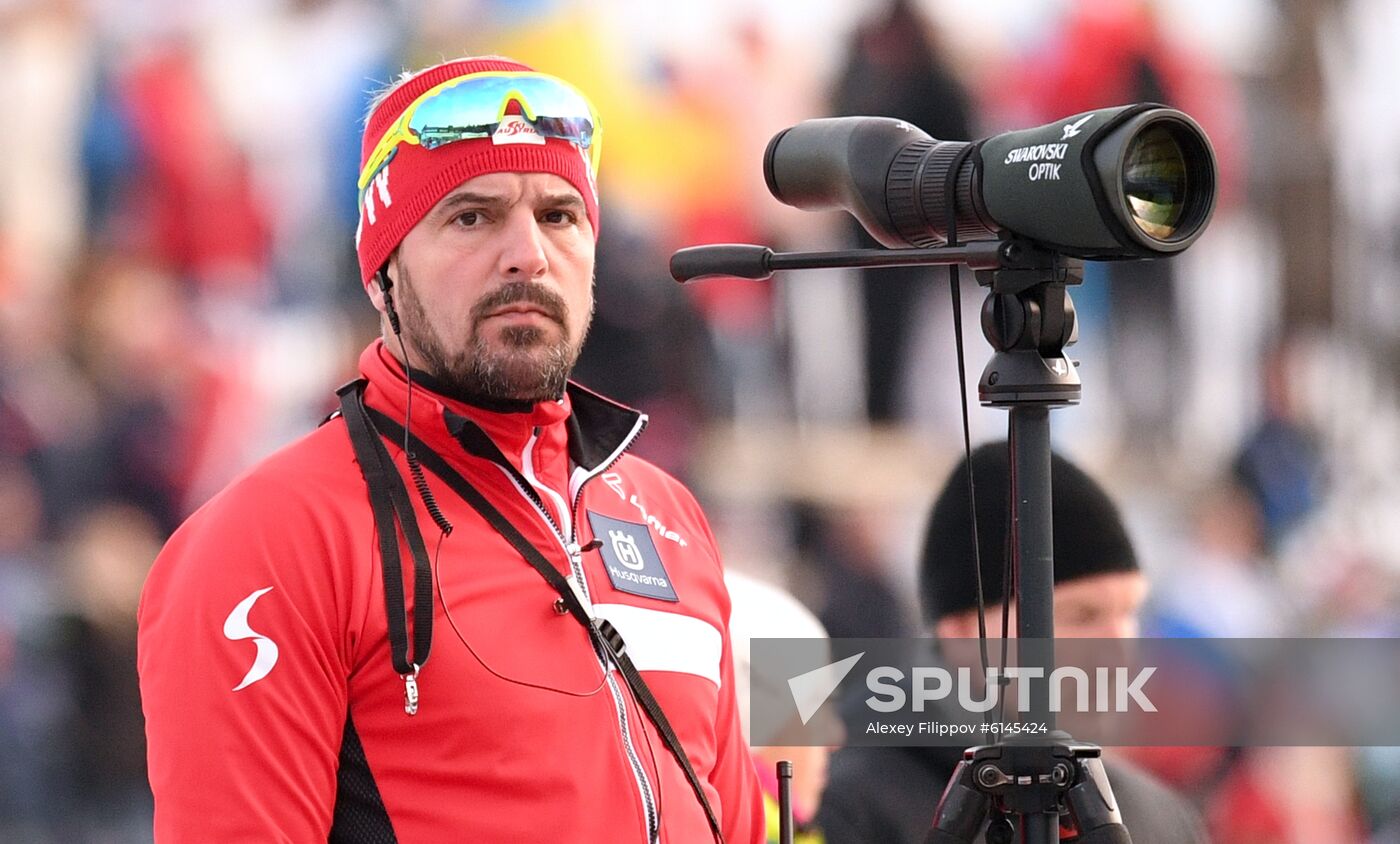 Slovenia Biathlon World Cup Mixed Relay