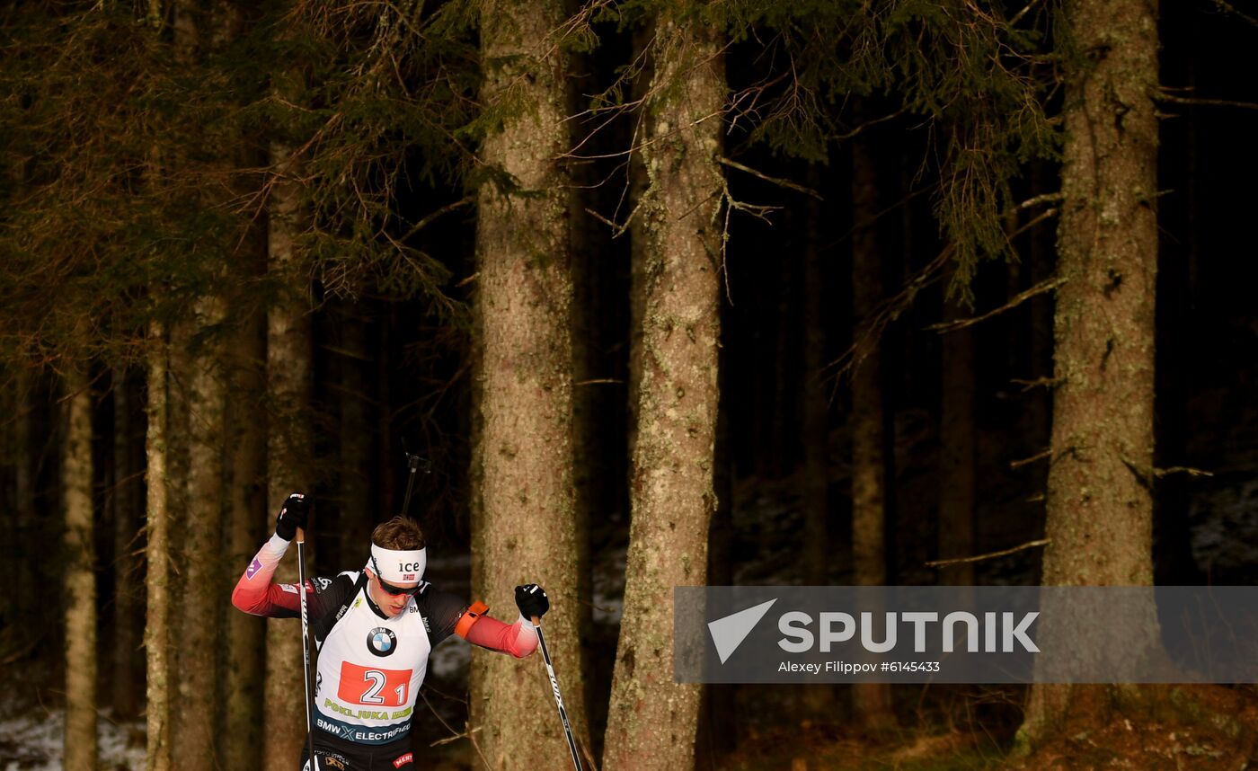 Slovenia Biathlon World Cup Mixed Relay