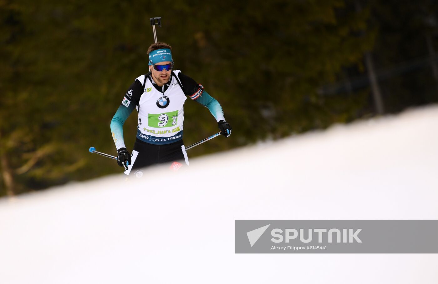 Slovenia Biathlon World Cup Mixed Relay