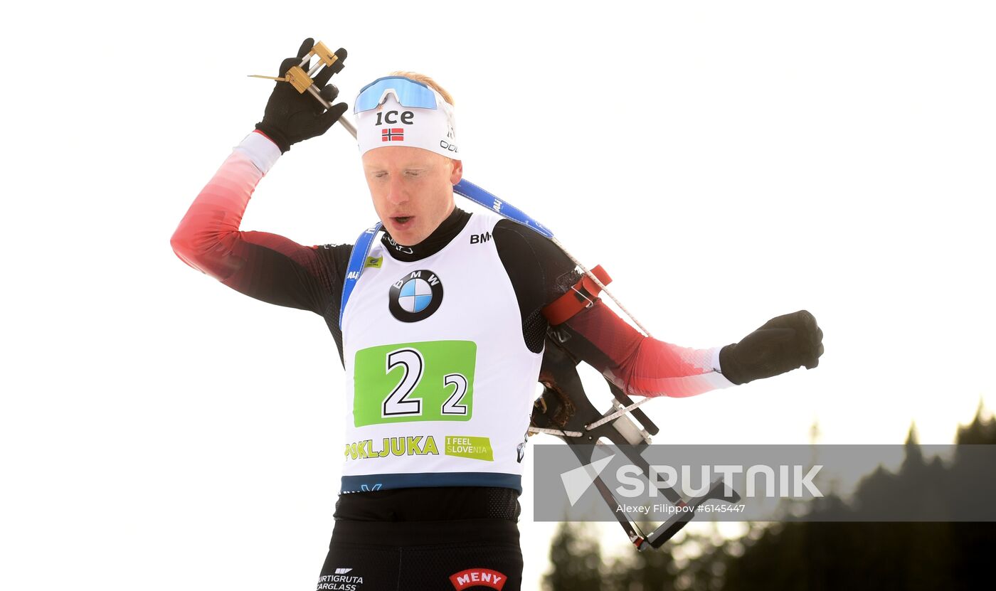 Slovenia Biathlon World Cup Mixed Relay