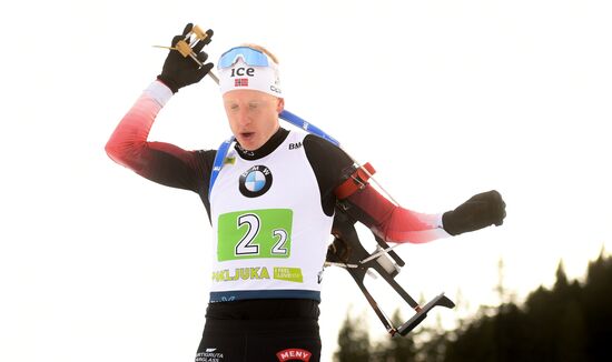 Slovenia Biathlon World Cup Mixed Relay