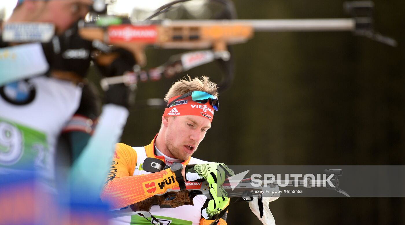 Slovenia Biathlon World Cup Mixed Relay