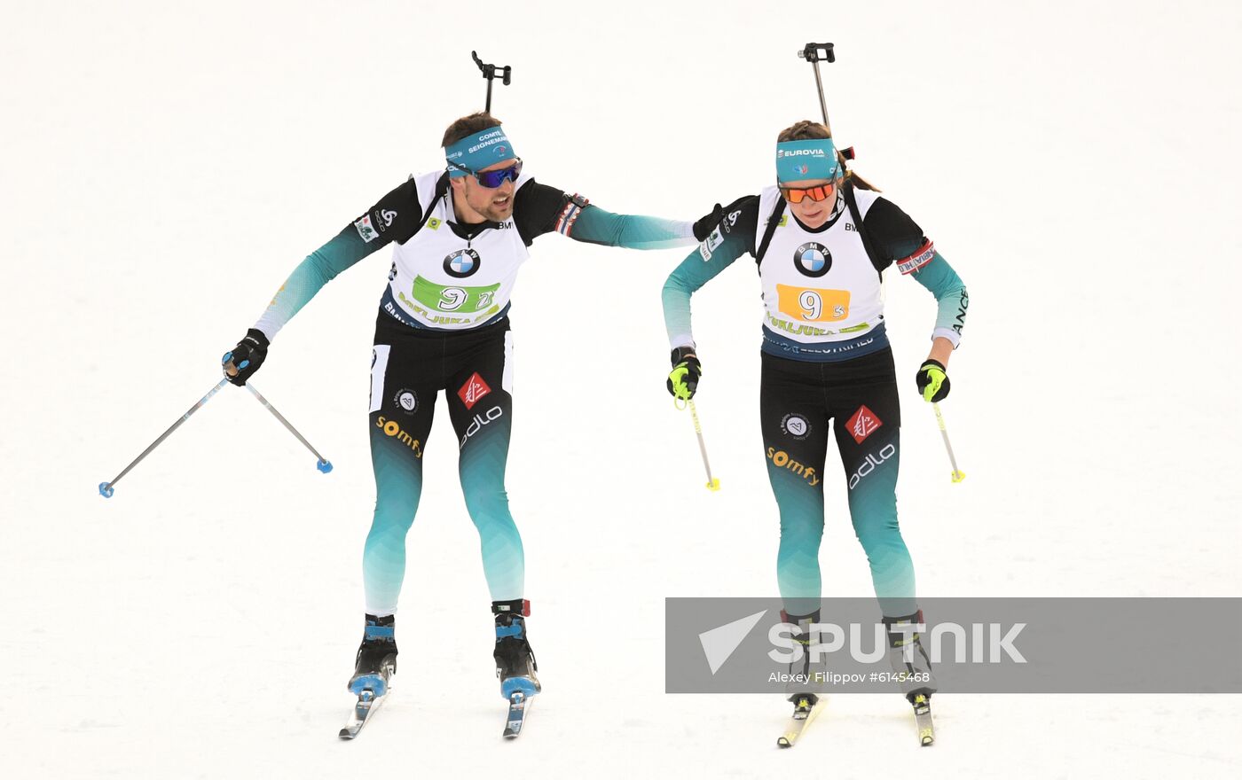 Slovenia Biathlon World Cup Mixed Relay