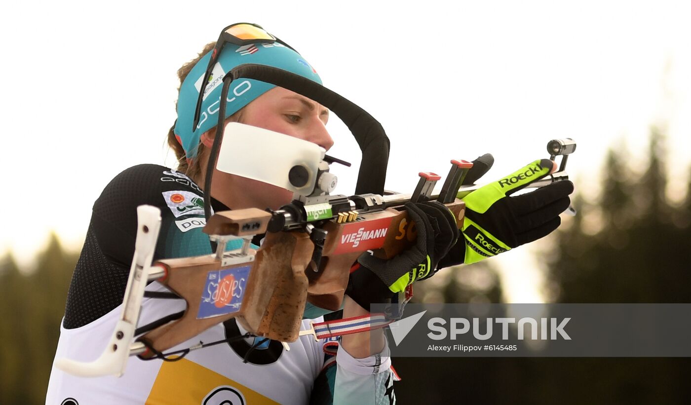 Slovenia Biathlon World Cup Mixed Relay