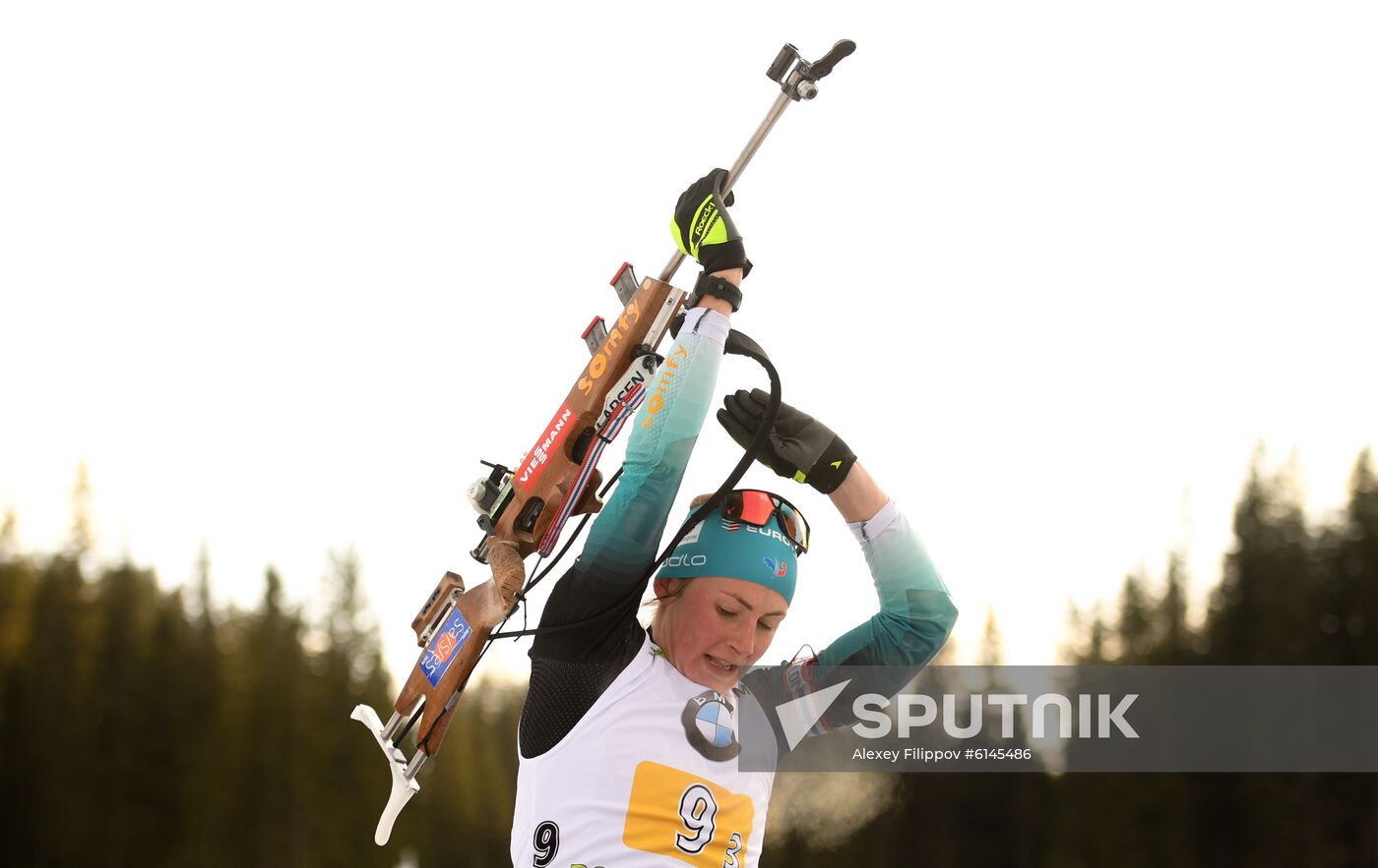 Slovenia Biathlon World Cup Mixed Relay