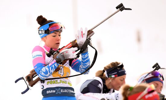 Slovenia Biathlon World Cup Mixed Relay