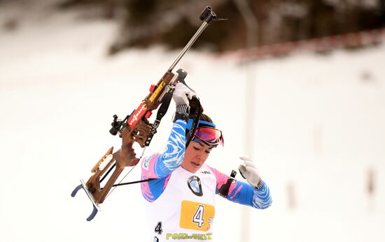 Slovenia Biathlon World Cup Mixed Relay