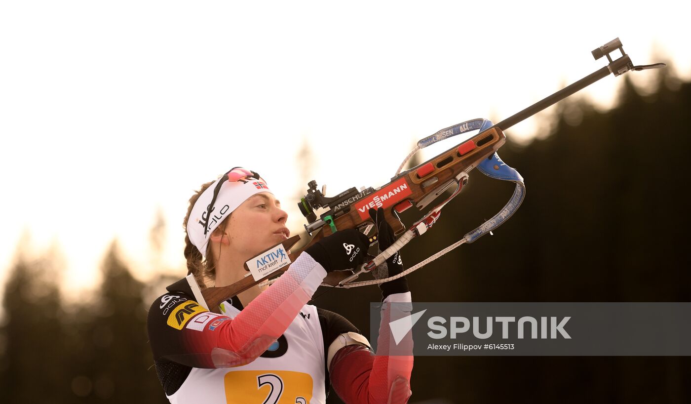 Slovenia Biathlon World Cup Mixed Relay