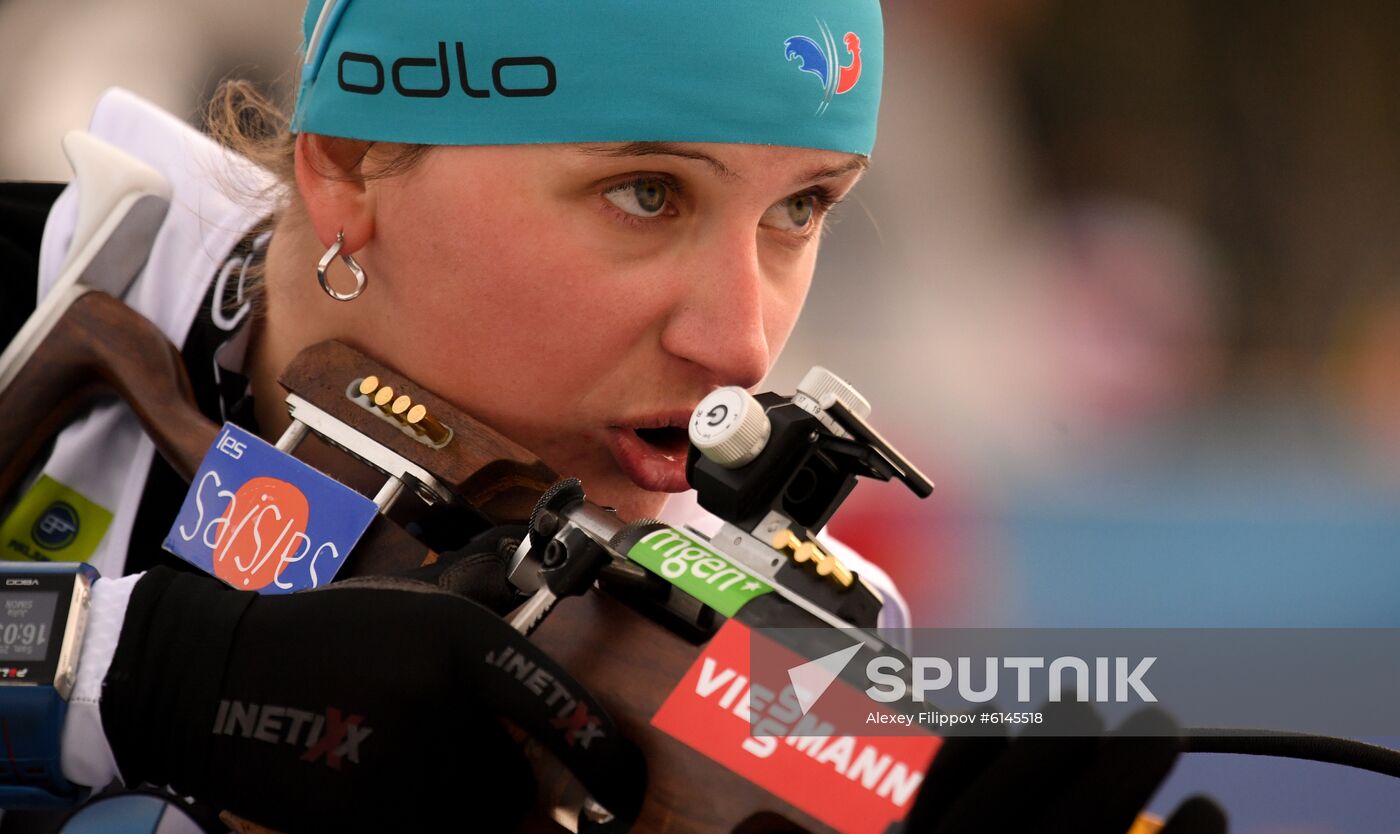 Slovenia Biathlon World Cup Mixed Relay