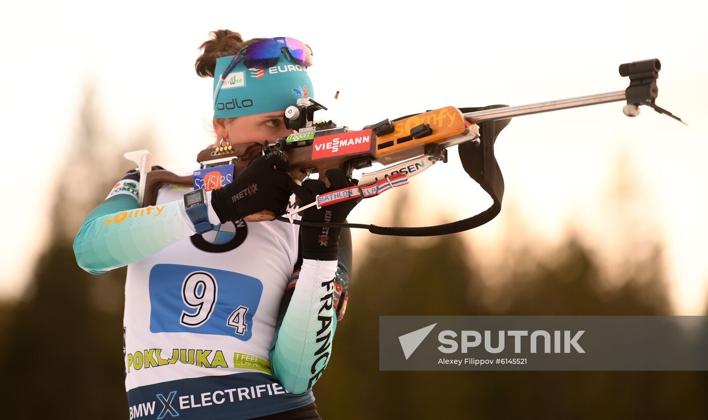Slovenia Biathlon World Cup Mixed Relay