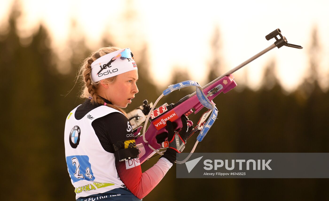 Slovenia Biathlon World Cup Mixed Relay