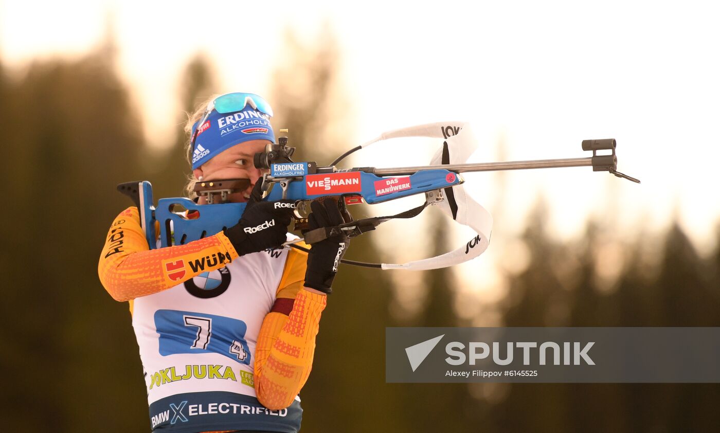 Slovenia Biathlon World Cup Mixed Relay