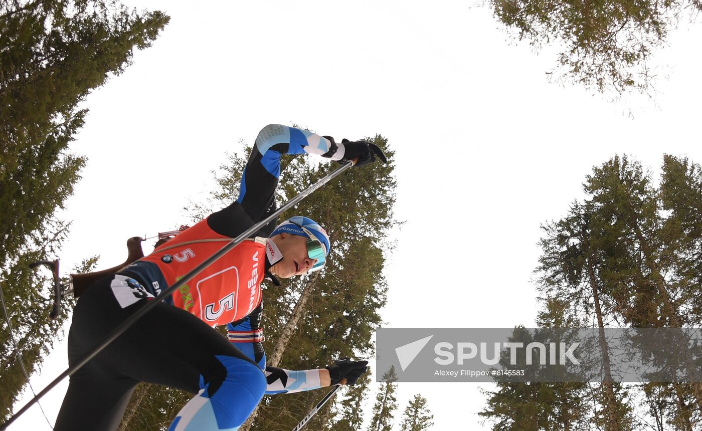 Slovenia Biathlon World Cup Single Mixed Relay