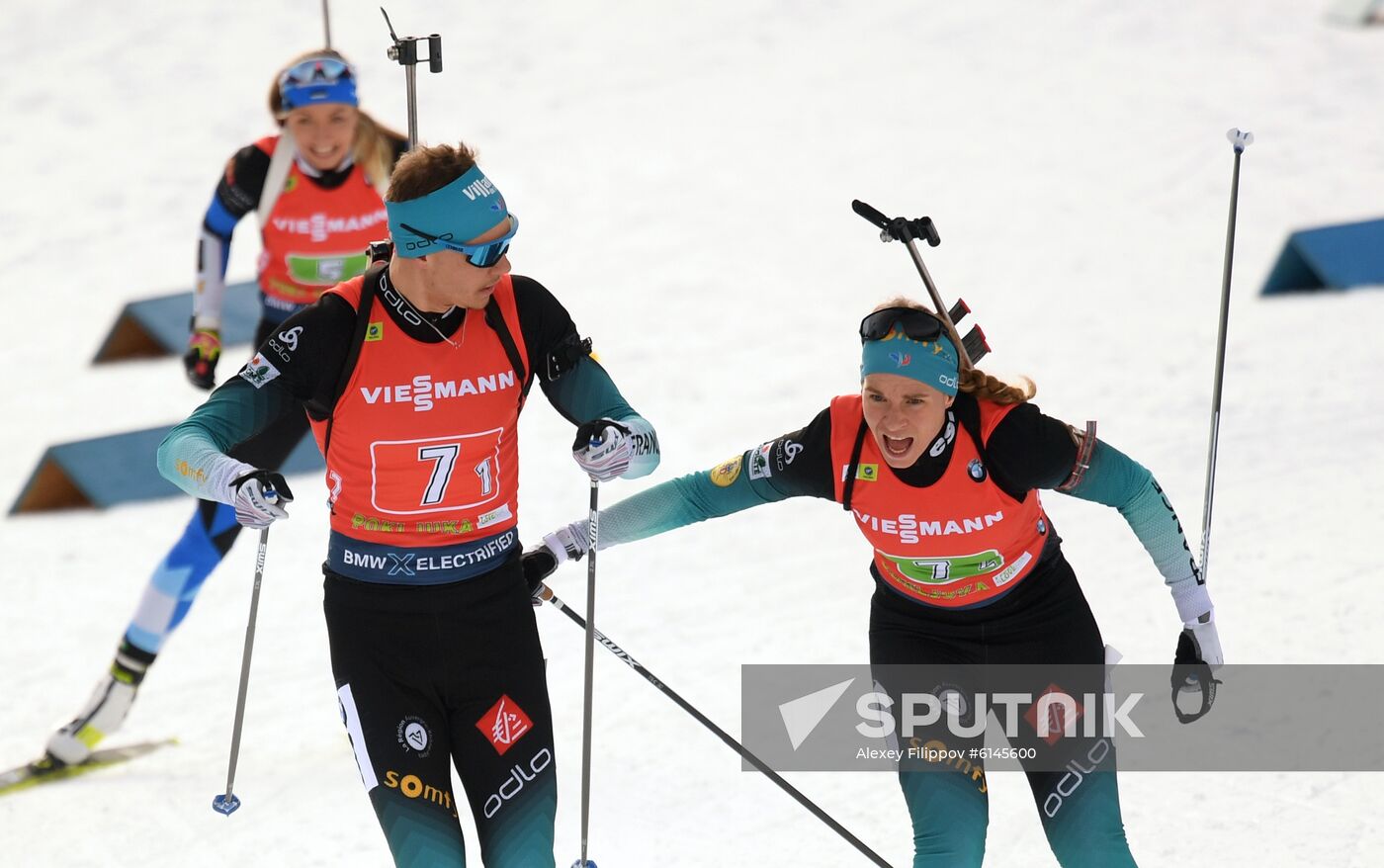 Slovenia Biathlon World Cup Single Mixed Relay