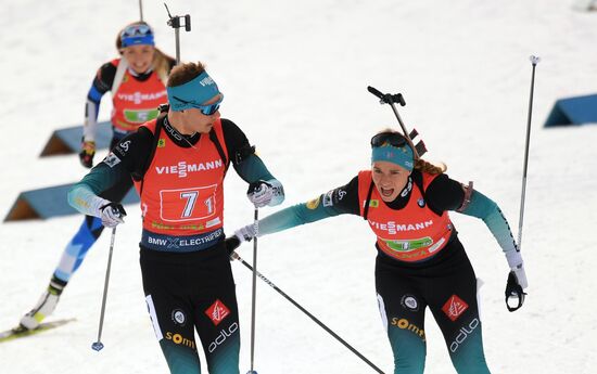 Slovenia Biathlon World Cup Single Mixed Relay
