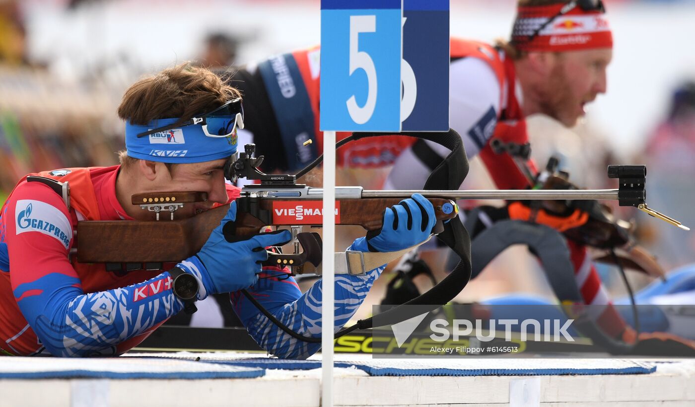 Slovenia Biathlon World Cup Single Mixed Relay