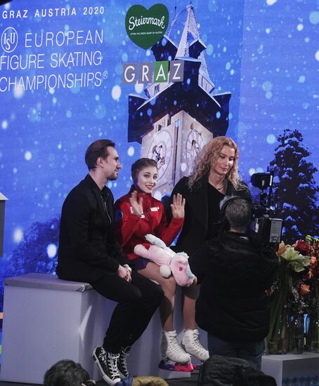 Austria Figure Skating European Championships Ladies Free Skating