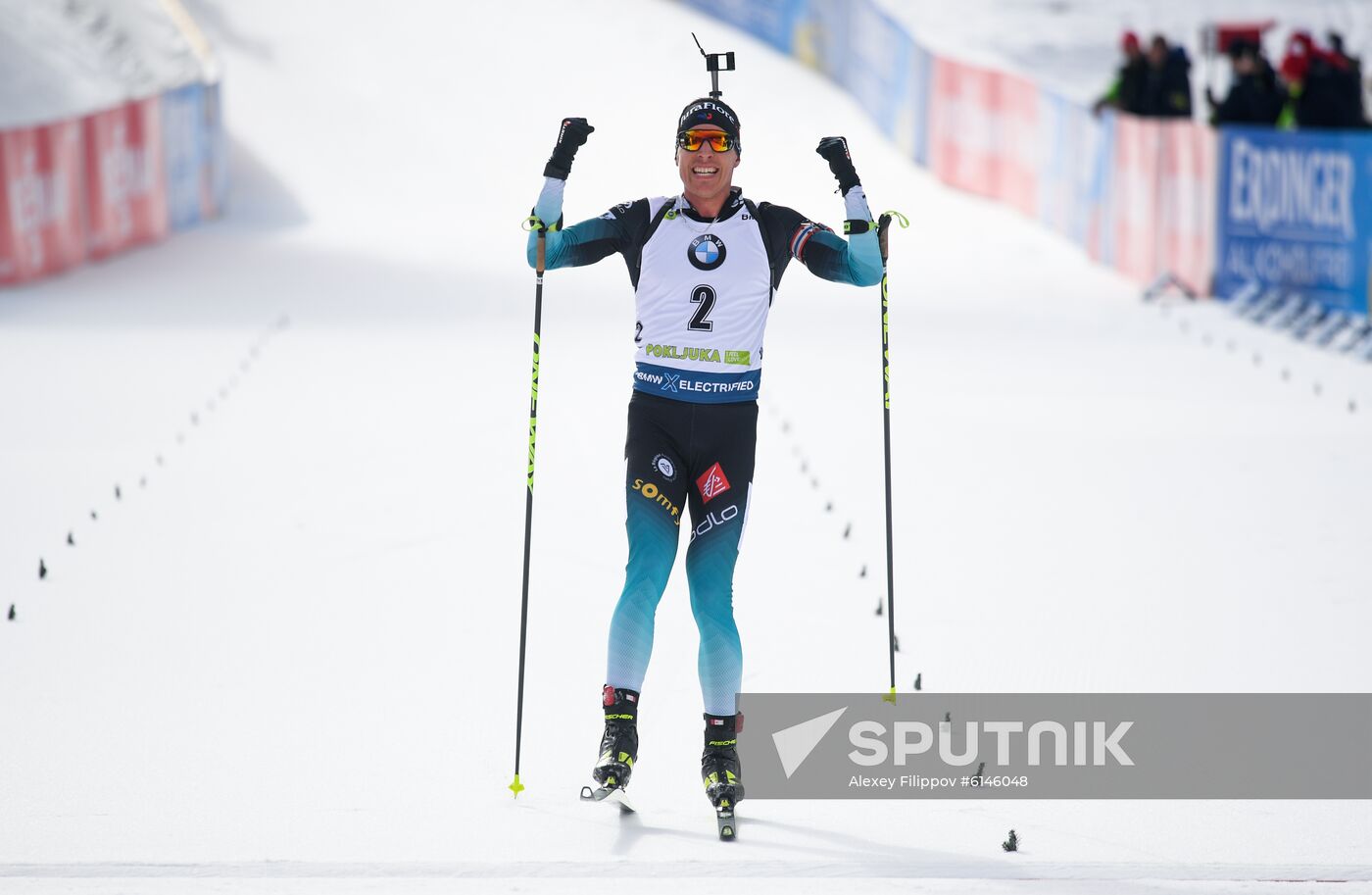 Slovenia Biathlon World Cup Men Mass Start