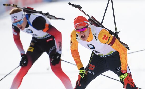 Slovenia Biathlon World Cup Men Mass Start