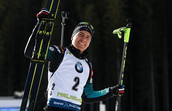 Slovenia Biathlon World Cup Men Mass Start