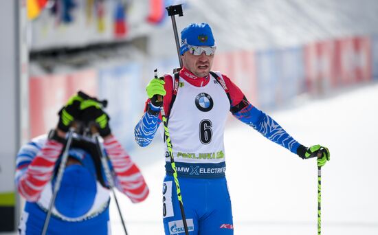 Slovenia Biathlon World Cup Men Mass Start