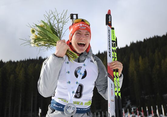 Slovenia Biathlon World Cup Men Mass Start