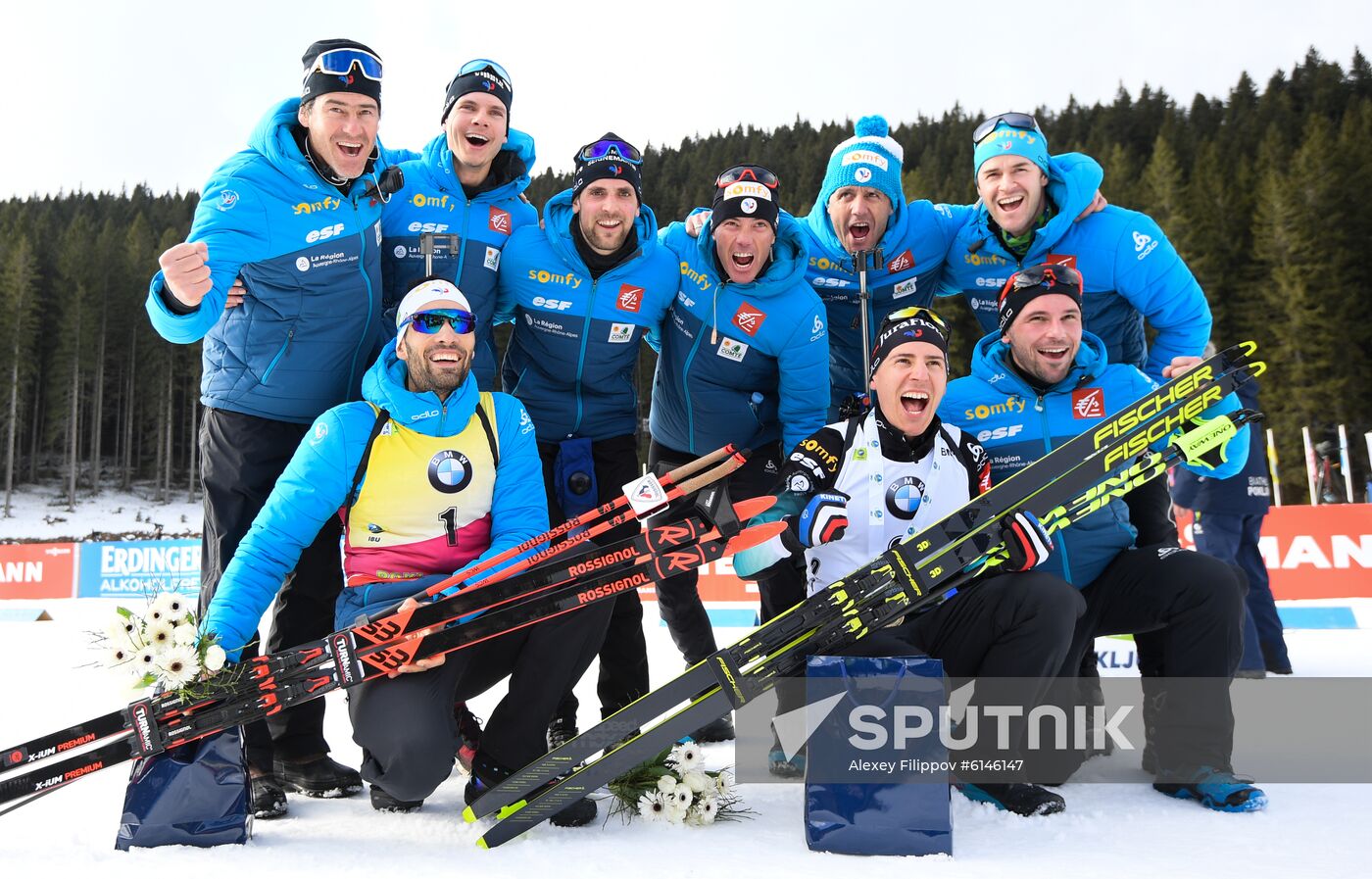 Slovenia Biathlon World Cup Men Mass Start