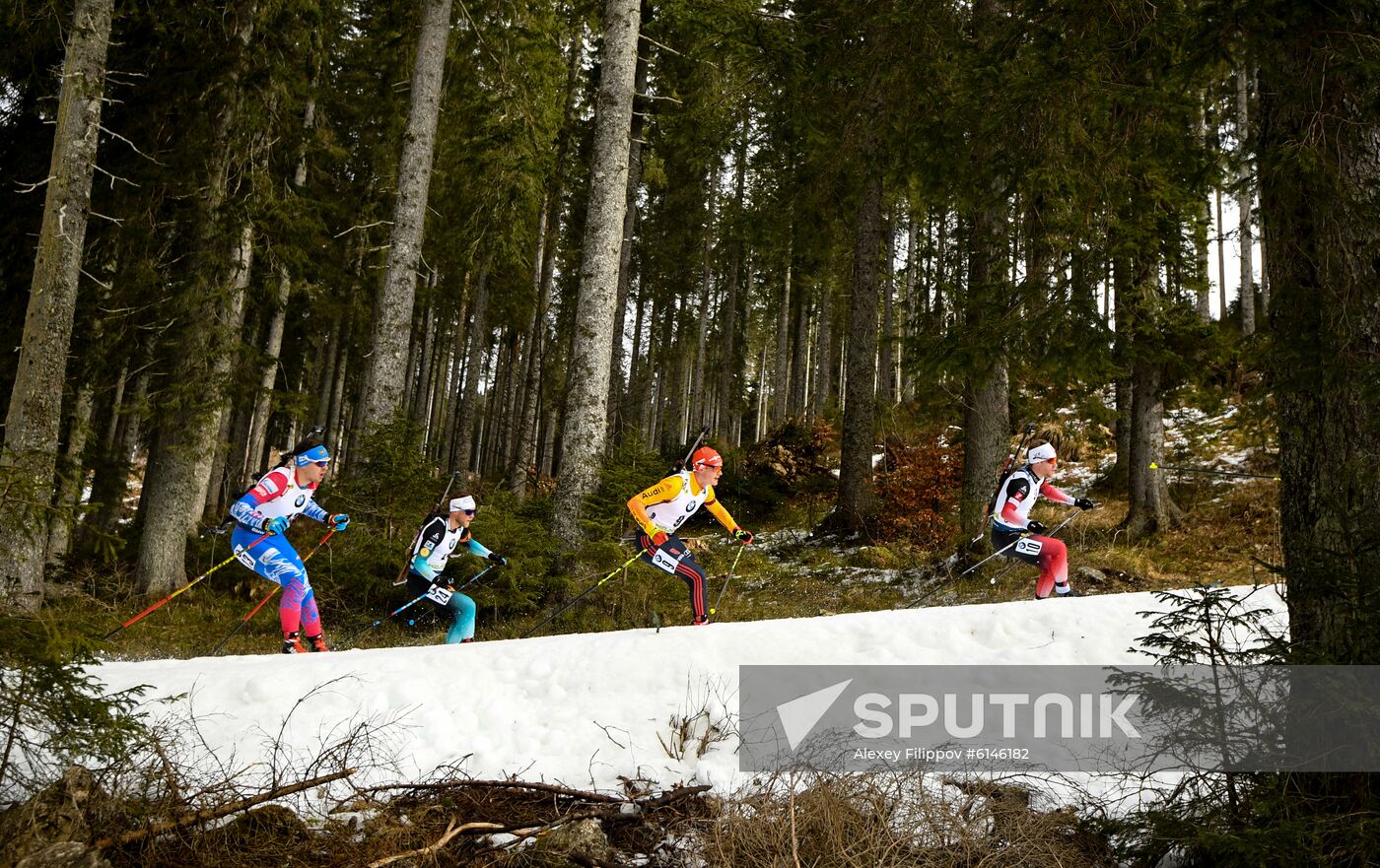 Slovenia Biathlon World Cup Men Mass Start