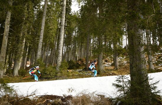 Slovenia Biathlon World Cup Men Mass Start