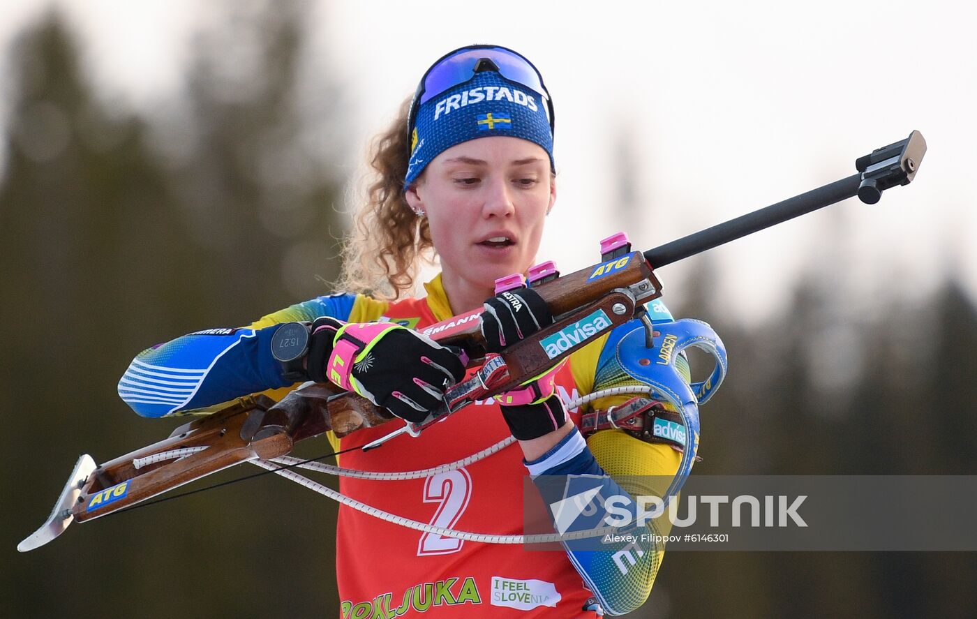 Slovenia Biathlon World Cup Women Mass Start