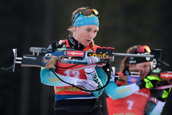Slovenia Biathlon World Cup Women Mass Start