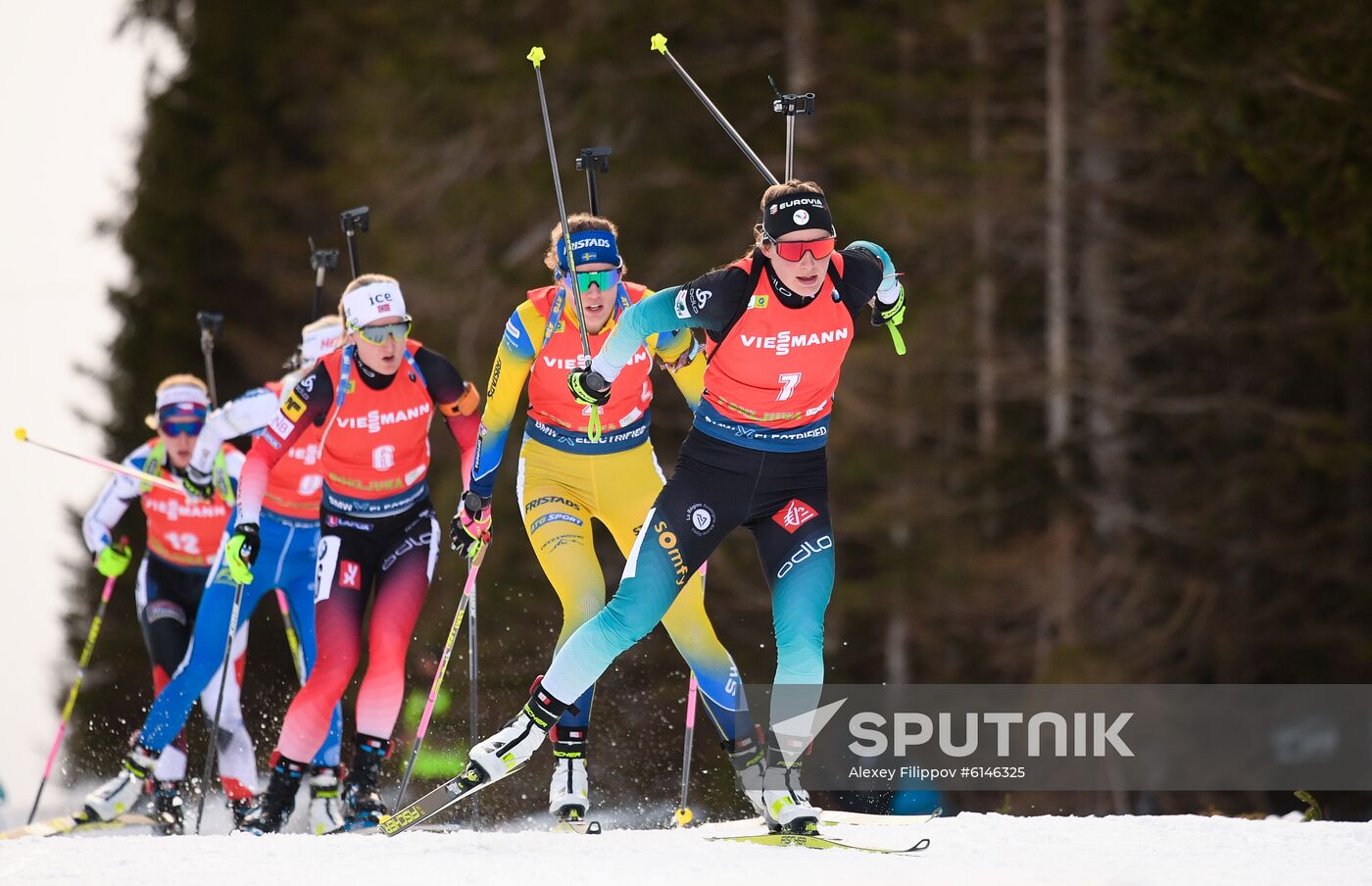 Slovenia Biathlon World Cup Women Mass Start