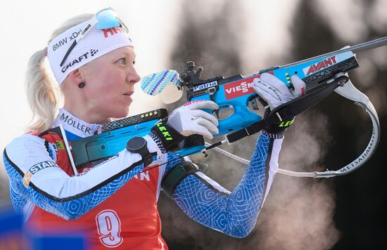 Slovenia Biathlon World Cup Women Mass Start