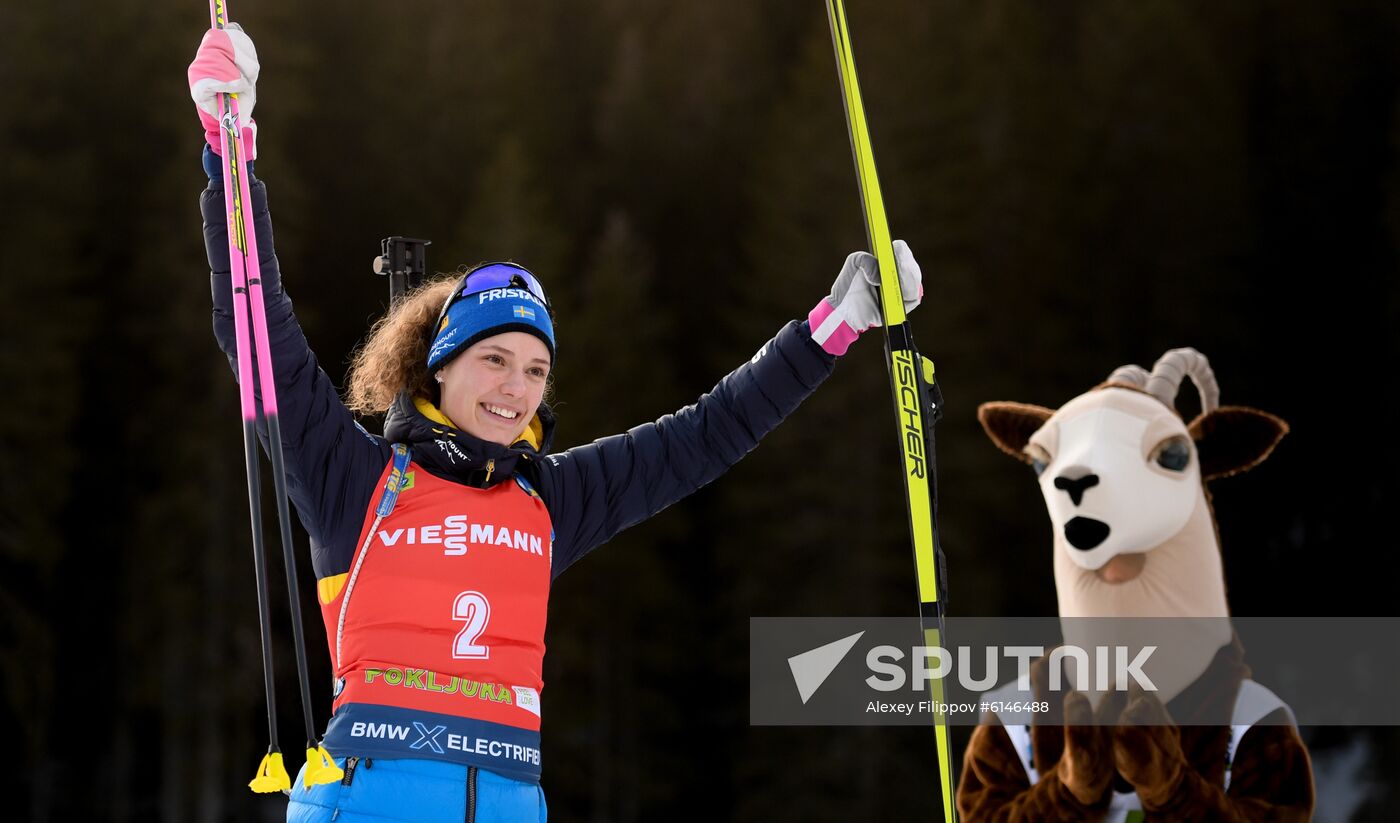 Slovenia Biathlon World Cup Women Mass Start