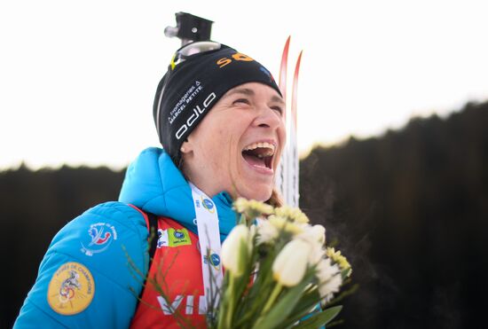 Slovenia Biathlon World Cup Women Mass Start