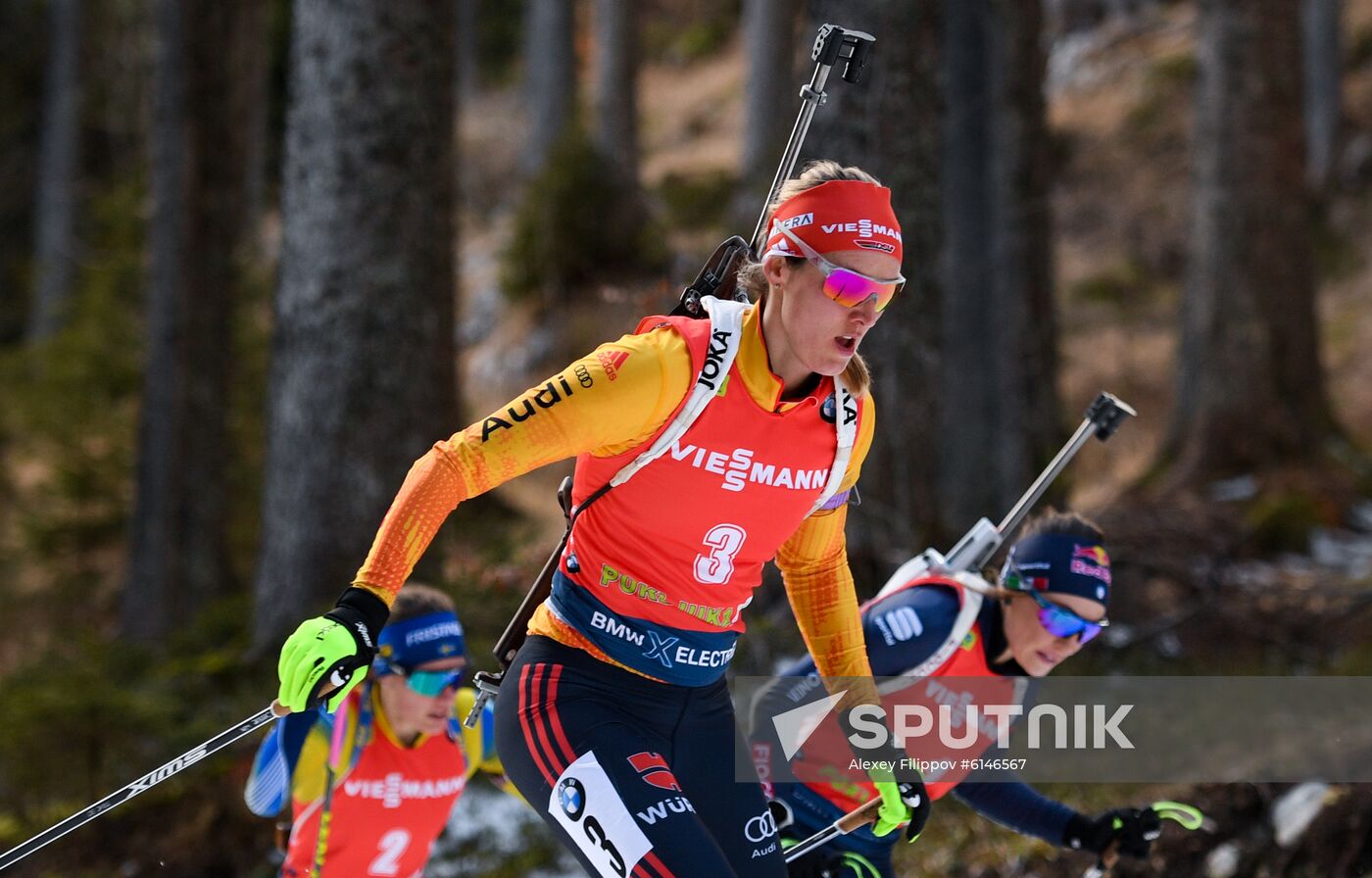 Slovenia Biathlon World Cup Women Mass Start