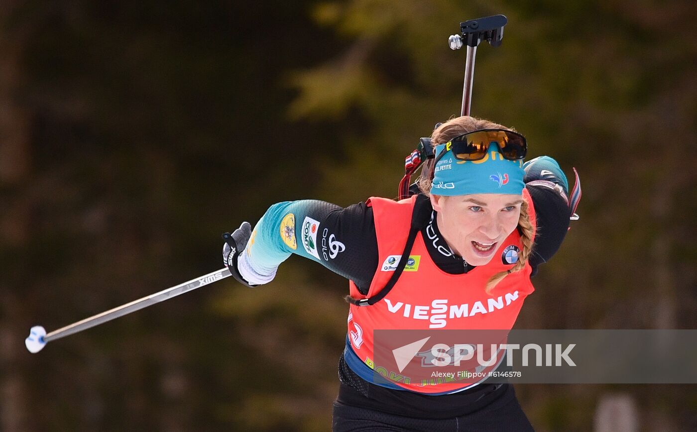 Slovenia Biathlon World Cup Women Mass Start