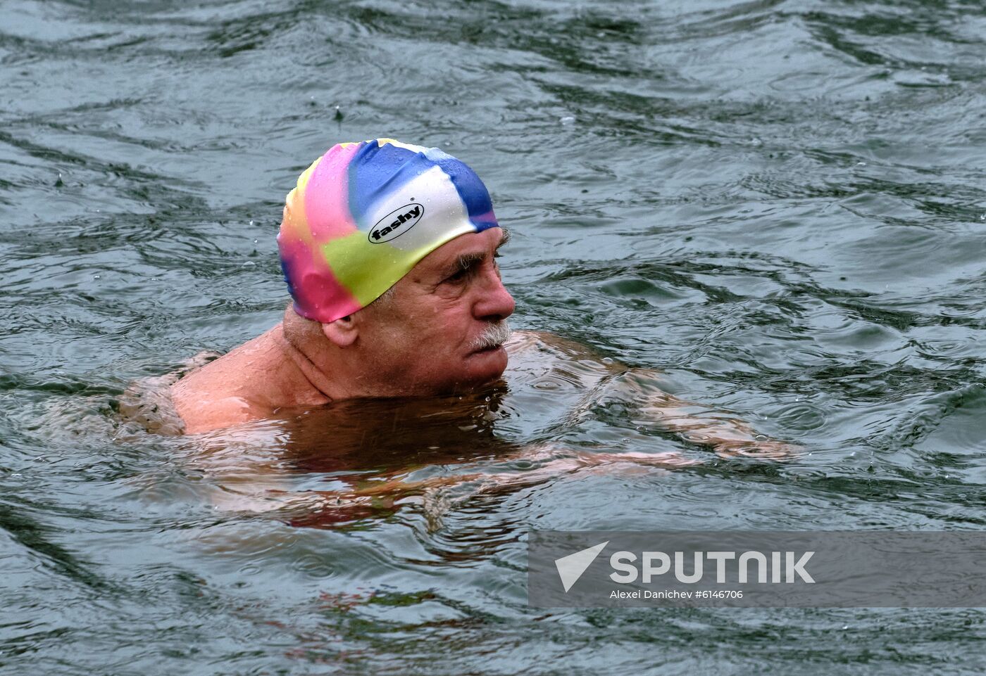 Russia Leningrad Siege Anniversary Winter Swim