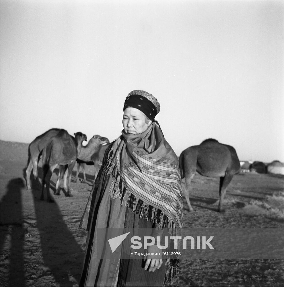 Animal farm in Turkmenistan