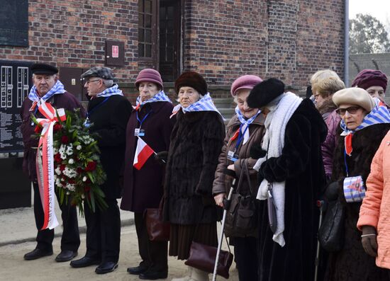Poland Auschwitz Liberation Anniversary