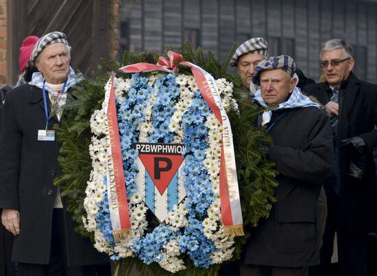 Poland Auschwitz Liberation Anniversary