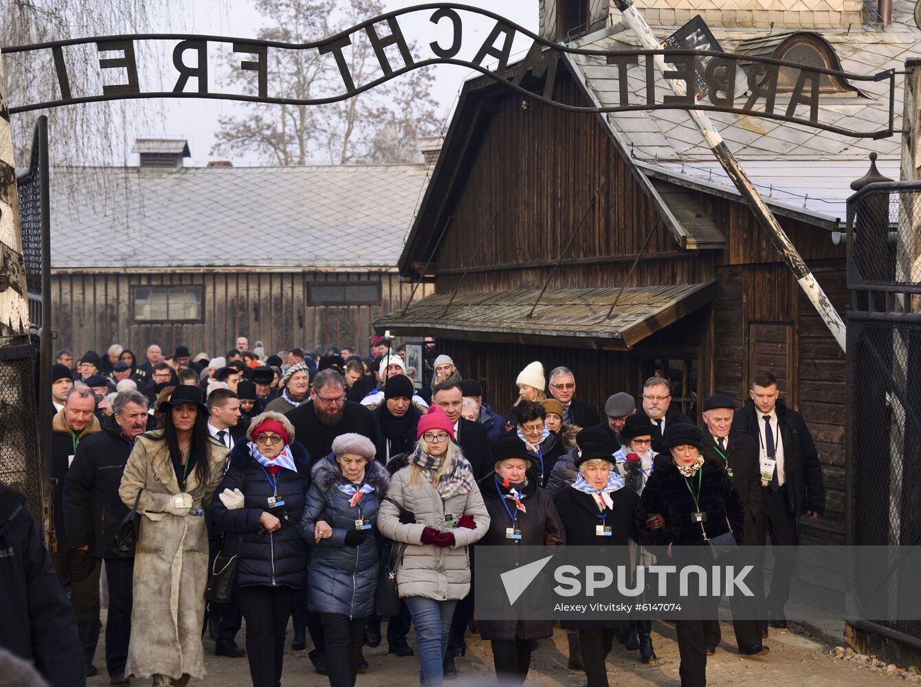 Poland Auschwitz Liberation Anniversary