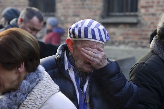 Poland Auschwitz Liberation Anniversary