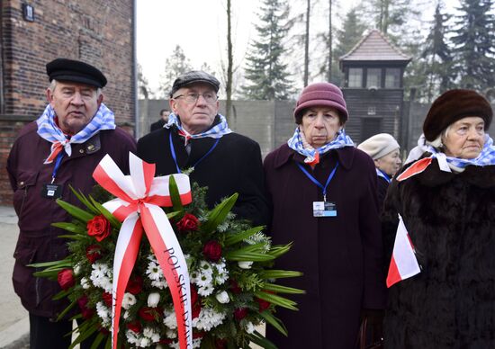 Poland Auschwitz Liberation Anniversary