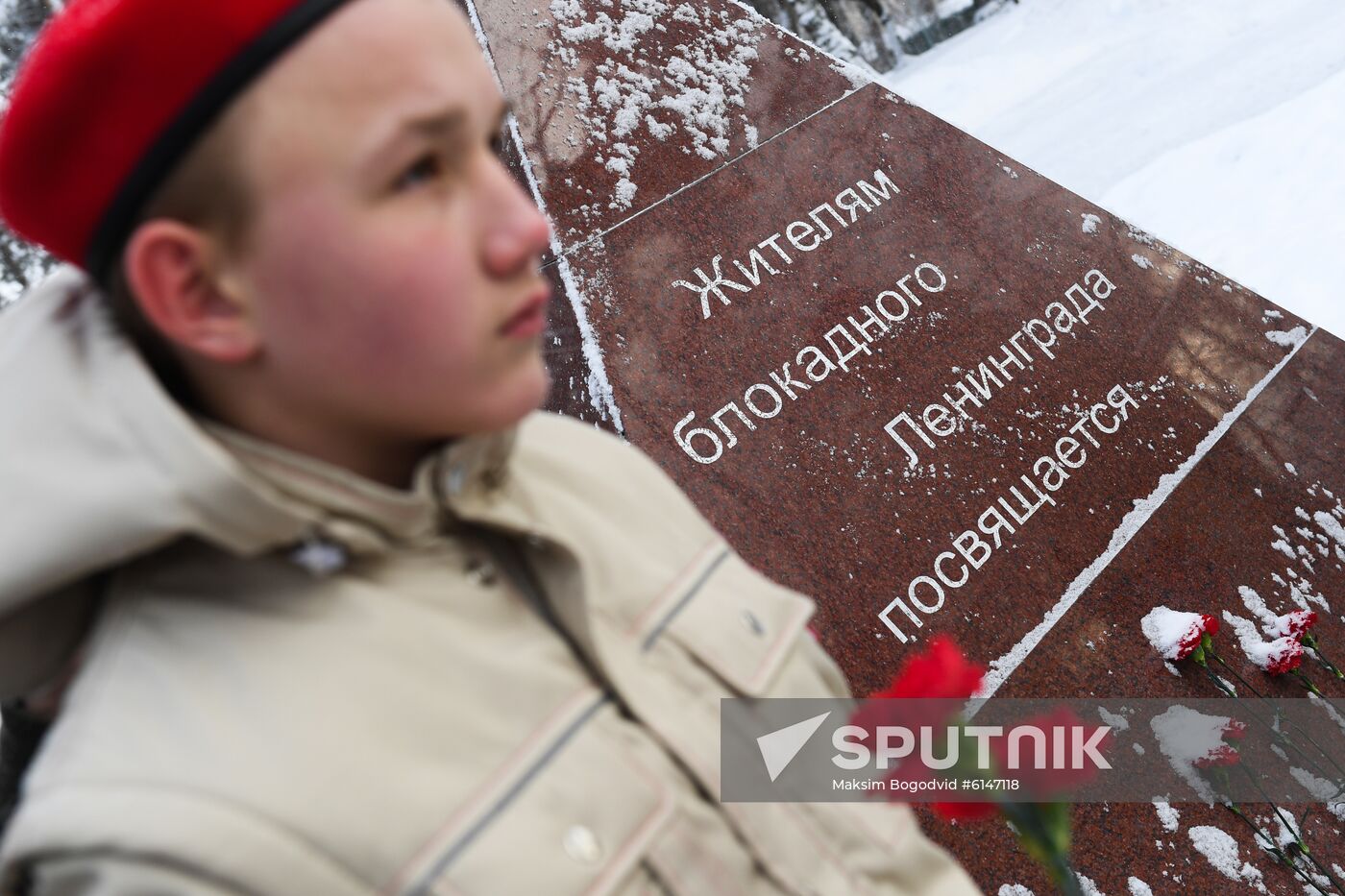 Russia Leningrad Siege Anniversary