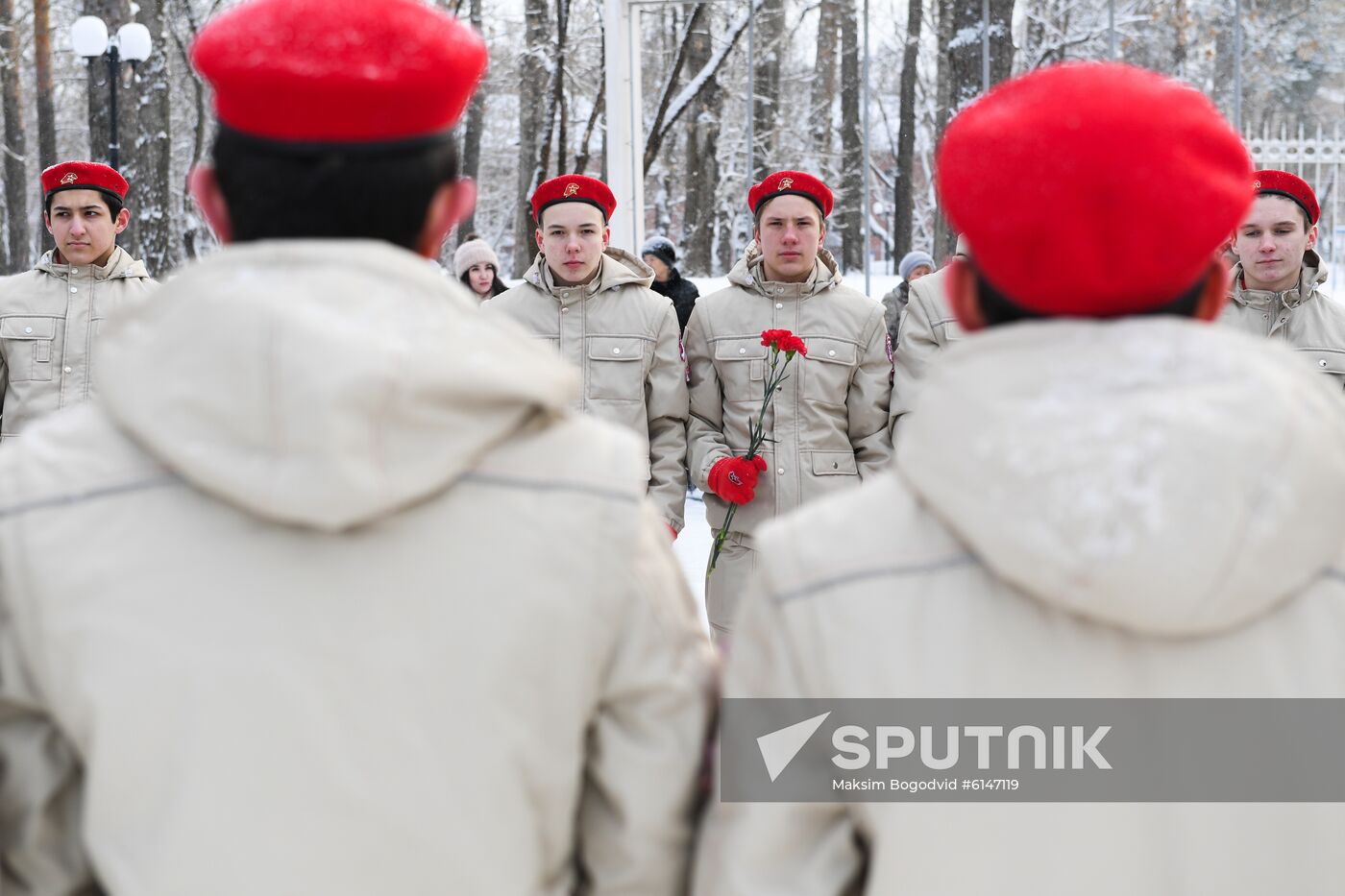 Russia Leningrad Siege Anniversary