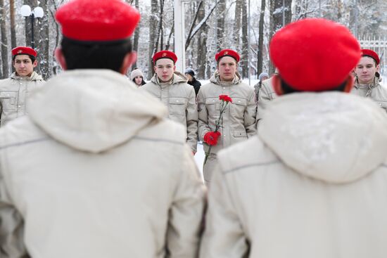 Russia Leningrad Siege Anniversary